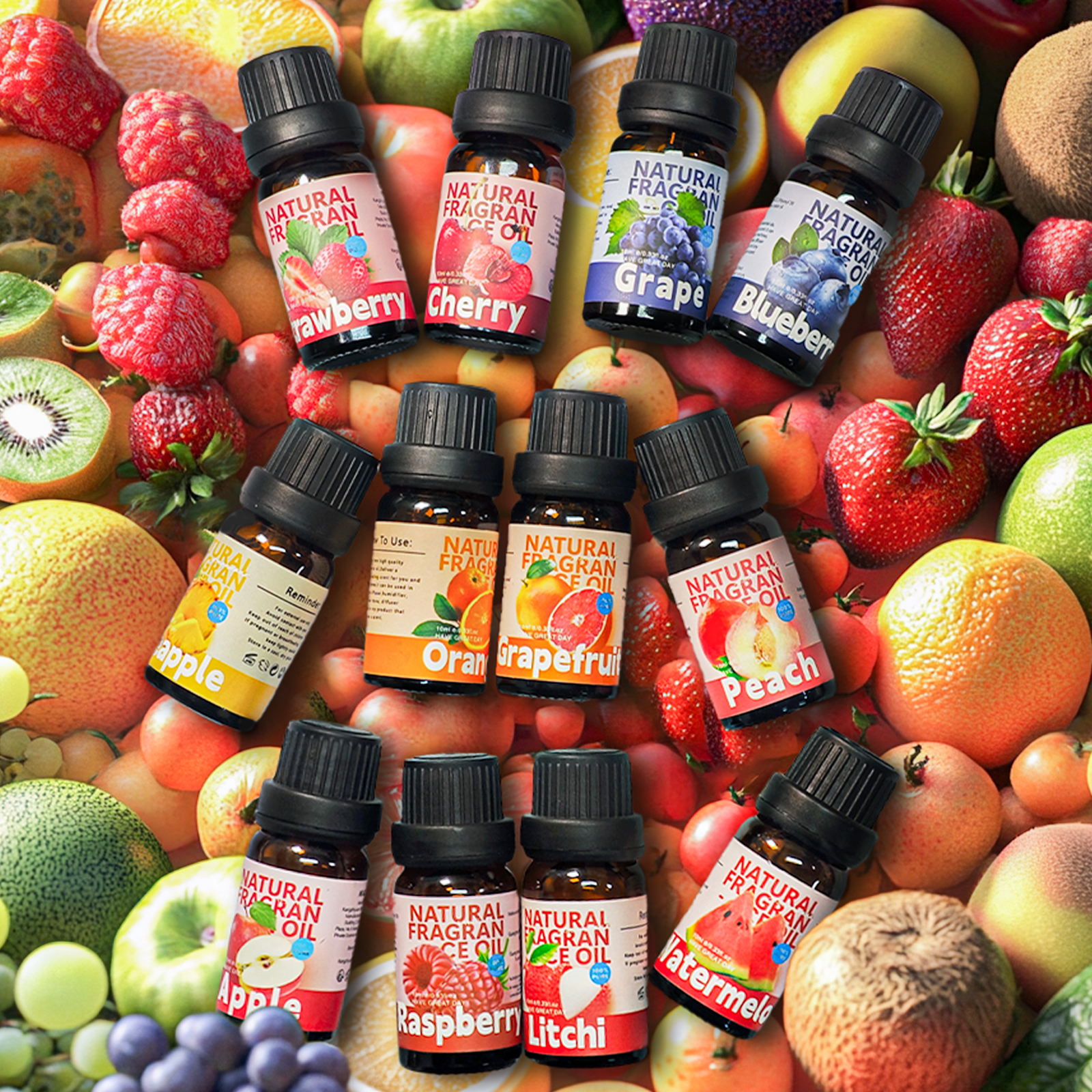 Candle Making Supplies Fragrance Oils - 27 Type Fruit Essential Oils Fruit