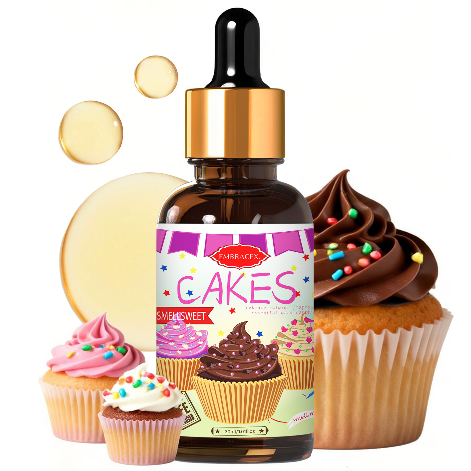 30ml Cakes Essential Oil Car S - مراجعة Candle Making Supplies Fragrance Oils وسعره