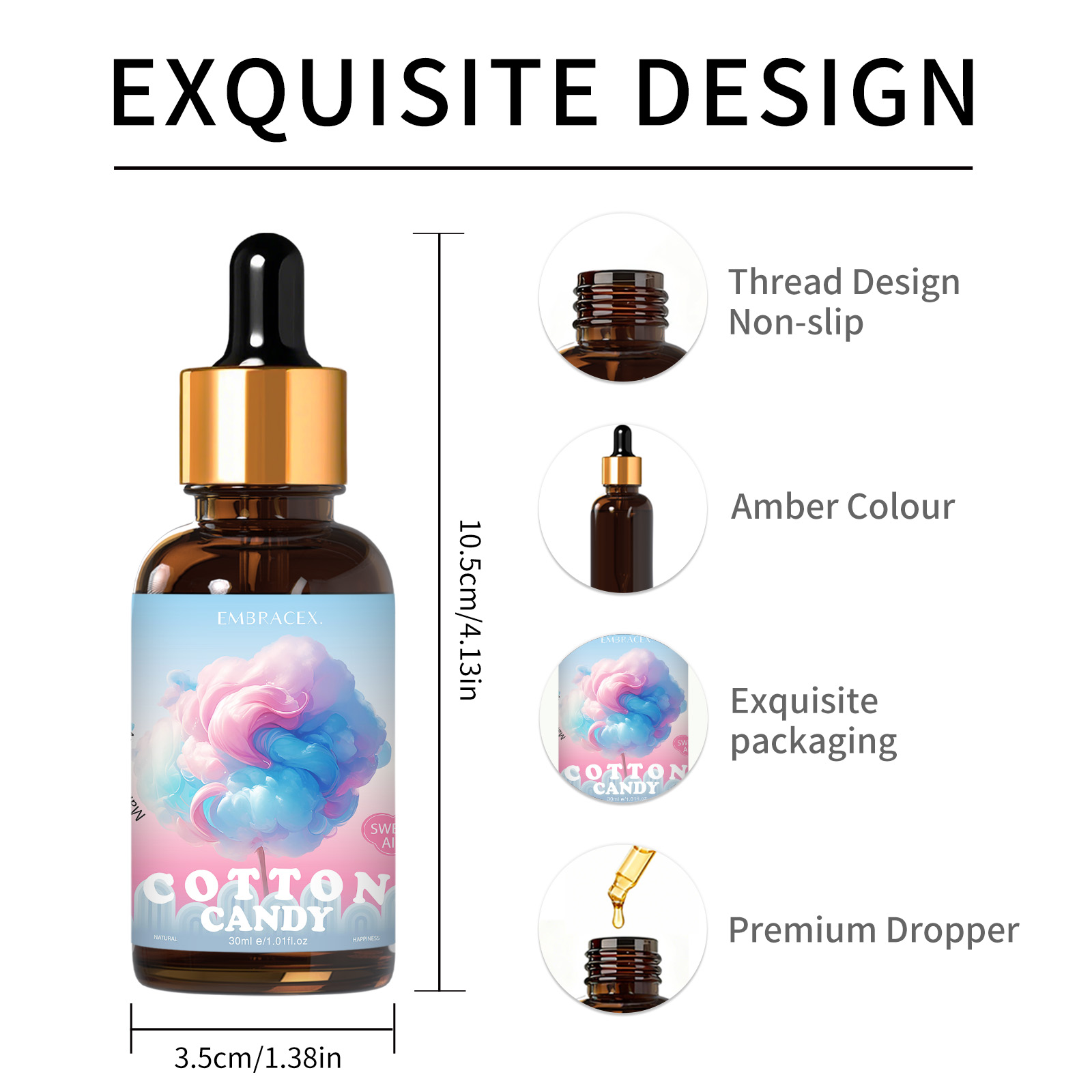 30ml Cotton Candy Essential Oi - مراجعة Candle Making Supplies Fragrance Oils وسعره