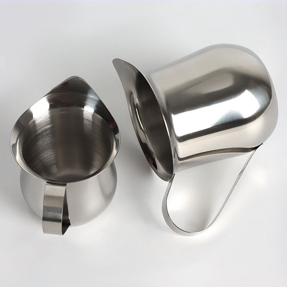 New Stainless Steel Coffee Mil - مراجعة Pour Spout Pitcher وسعره