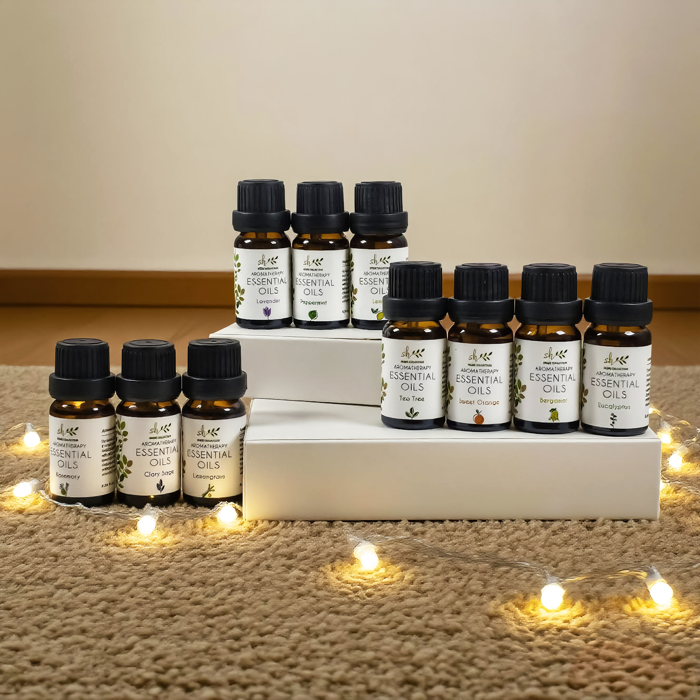 10Pcs Essential Oil Gift Set,  - مراجعة Candle Making Supplies Fragrance Oils وسعره
