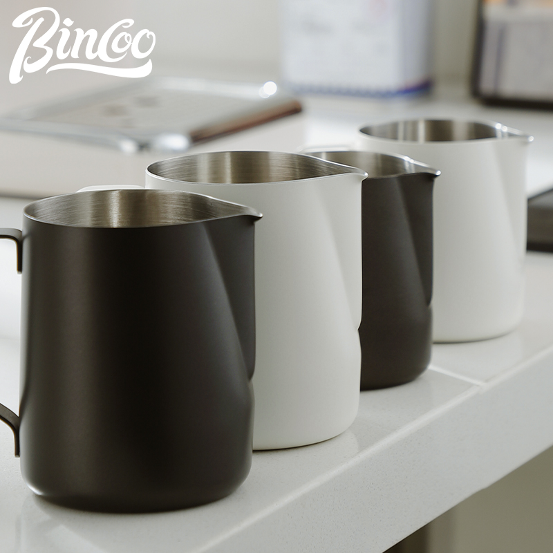Bincoo Milk Frothing Pitcher,  - مراجعة Pour Spout Pitcher وسعره