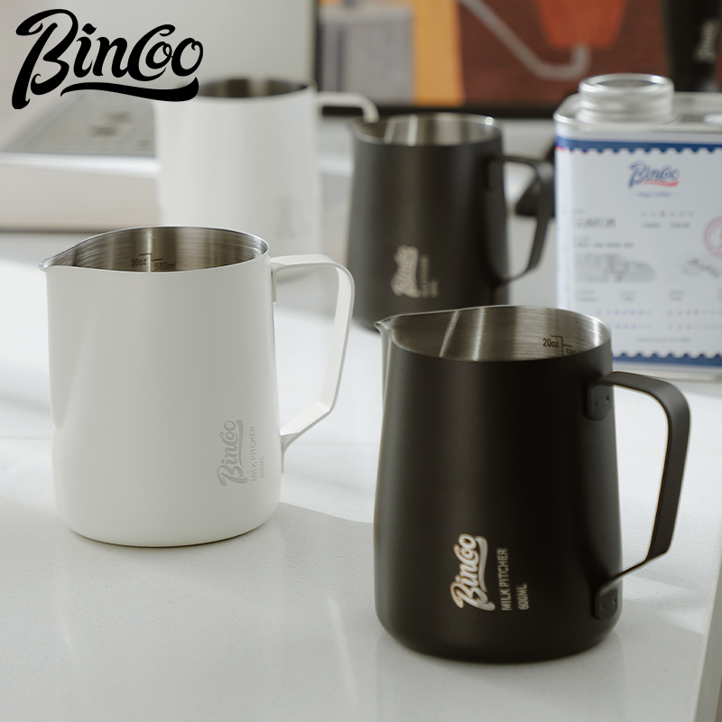 Bincoo Milk Frothing Pitcher,  - مراجعة Pour Spout Pitcher وسعره