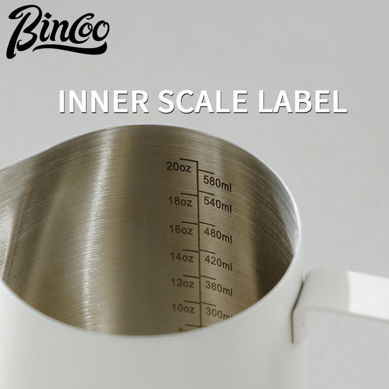 Bincoo Milk Frothing Pitcher,  - مراجعة Pour Spout Pitcher وسعره