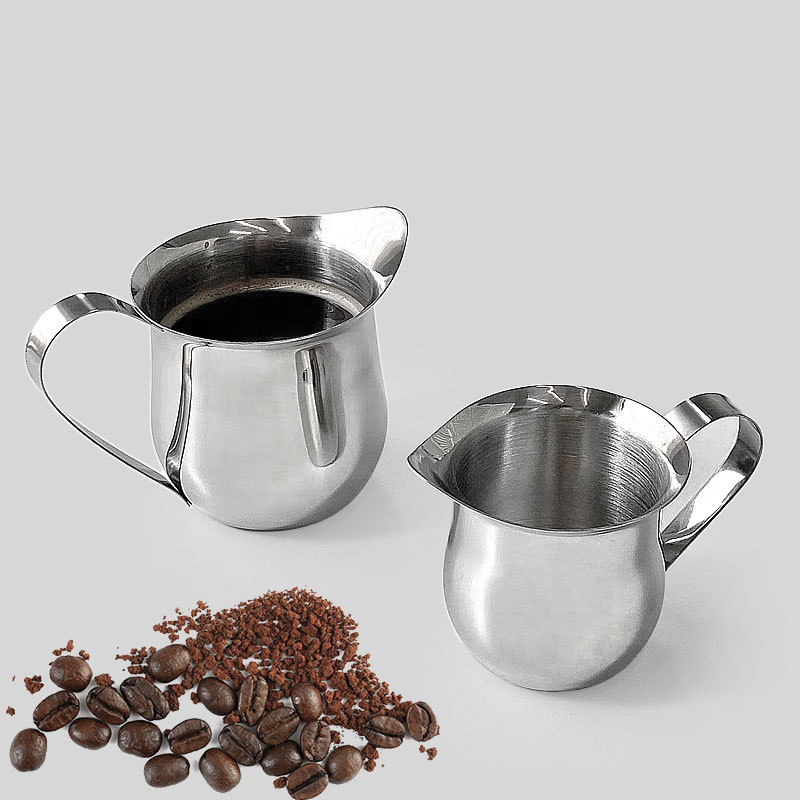 2/3/5/7oz Coffee Milk Frothing - مراجعة Pour Spout Pitcher وسعره