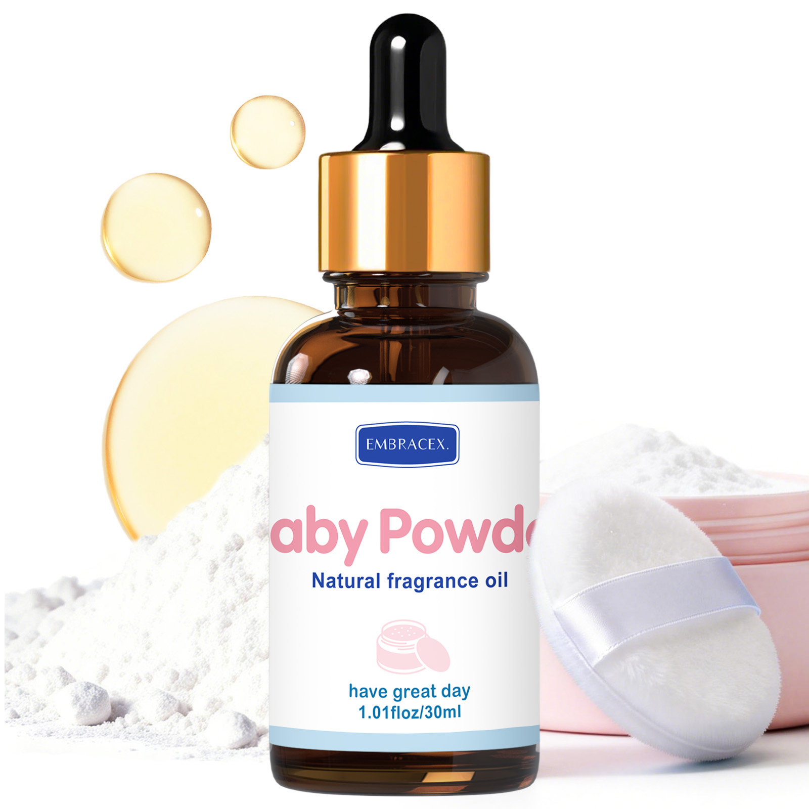30ml Baby Powder Essential Oil - مراجعة Candle Making Supplies Fragrance Oils وسعره