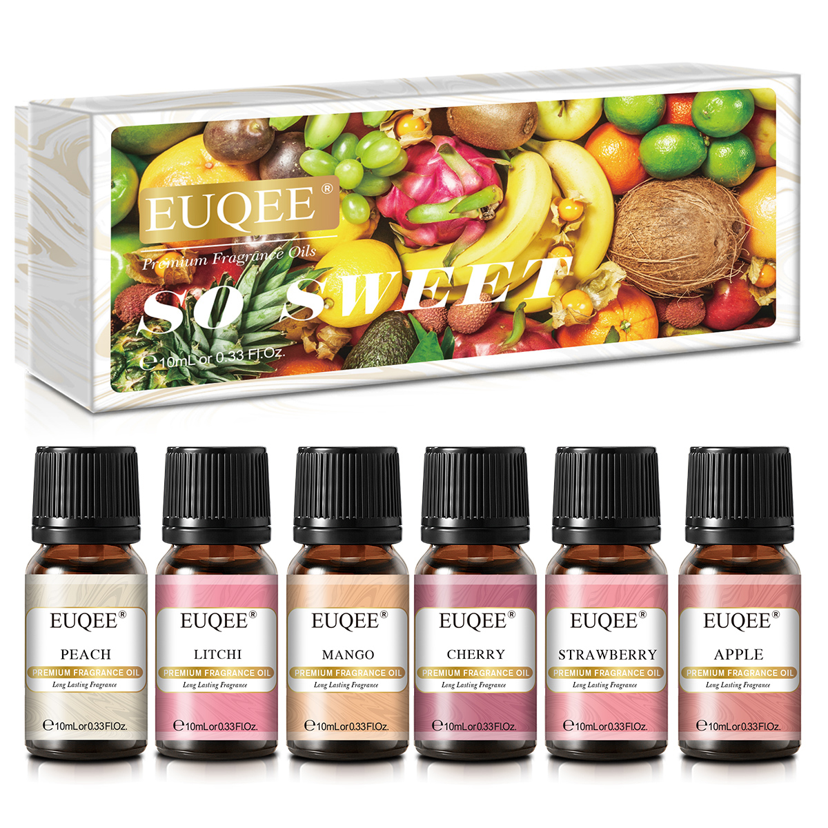 EUQEE 6pcs Fragrance Oils Set  - مراجعة Candle Making Supplies Fragrance Oils وسعره