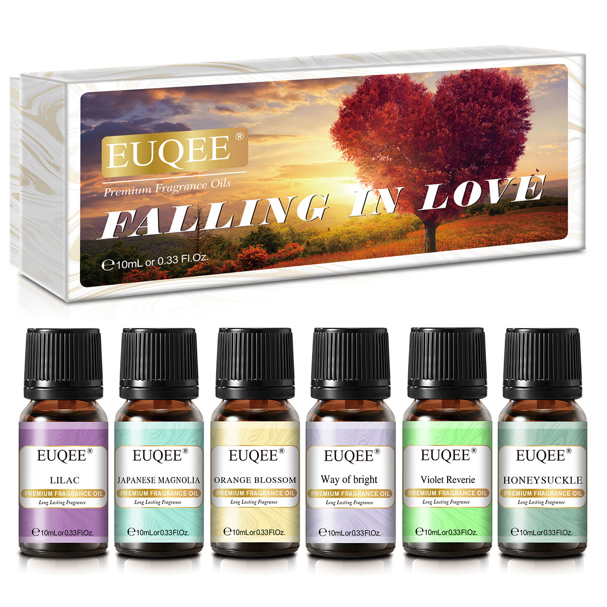 EUQEE 6pcs Fragrance Oils Set  - مراجعة Candle Making Supplies Fragrance Oils وسعره
