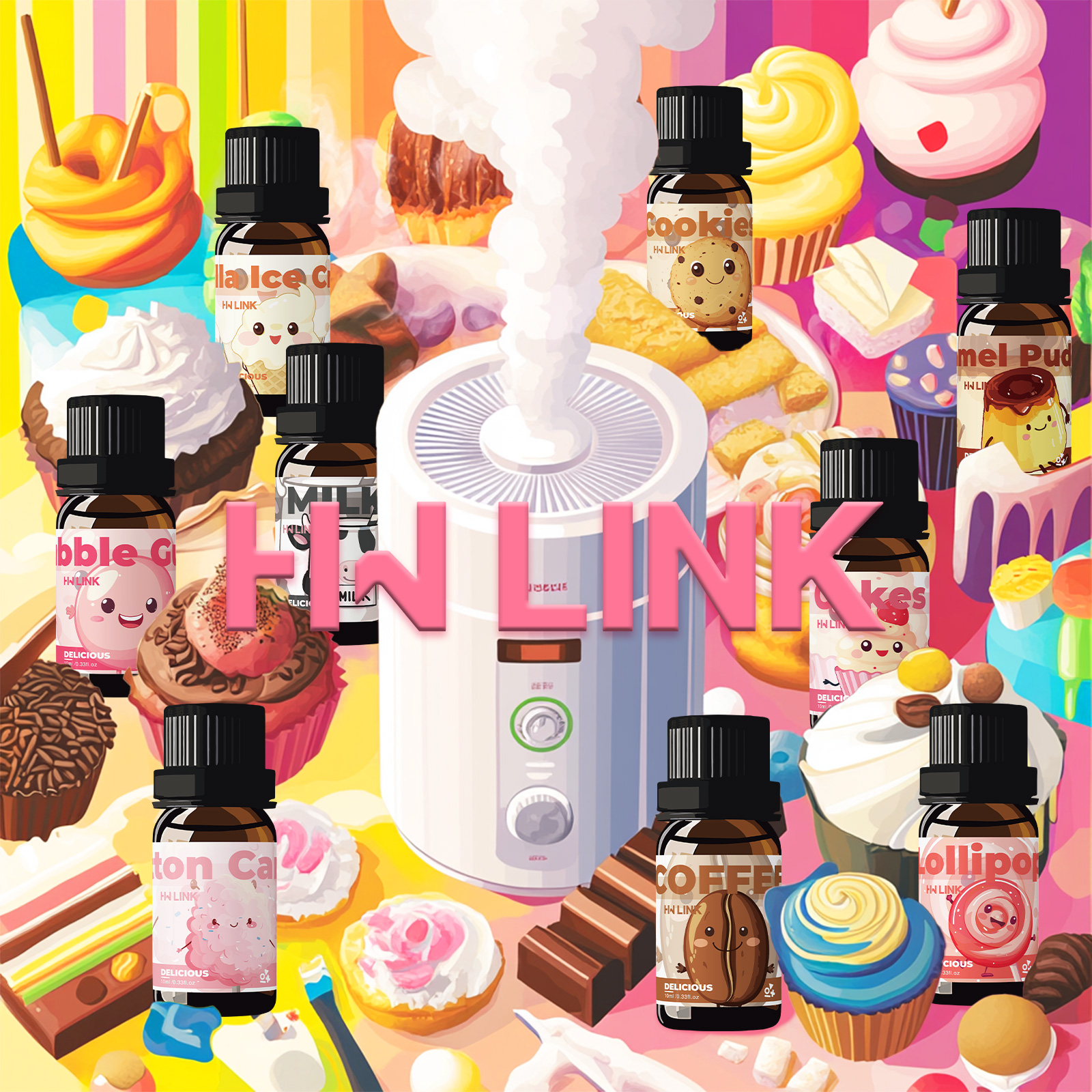 10ml Delicious Essential Oils, - مراجعة Candle Making Supplies Fragrance Oils وسعره