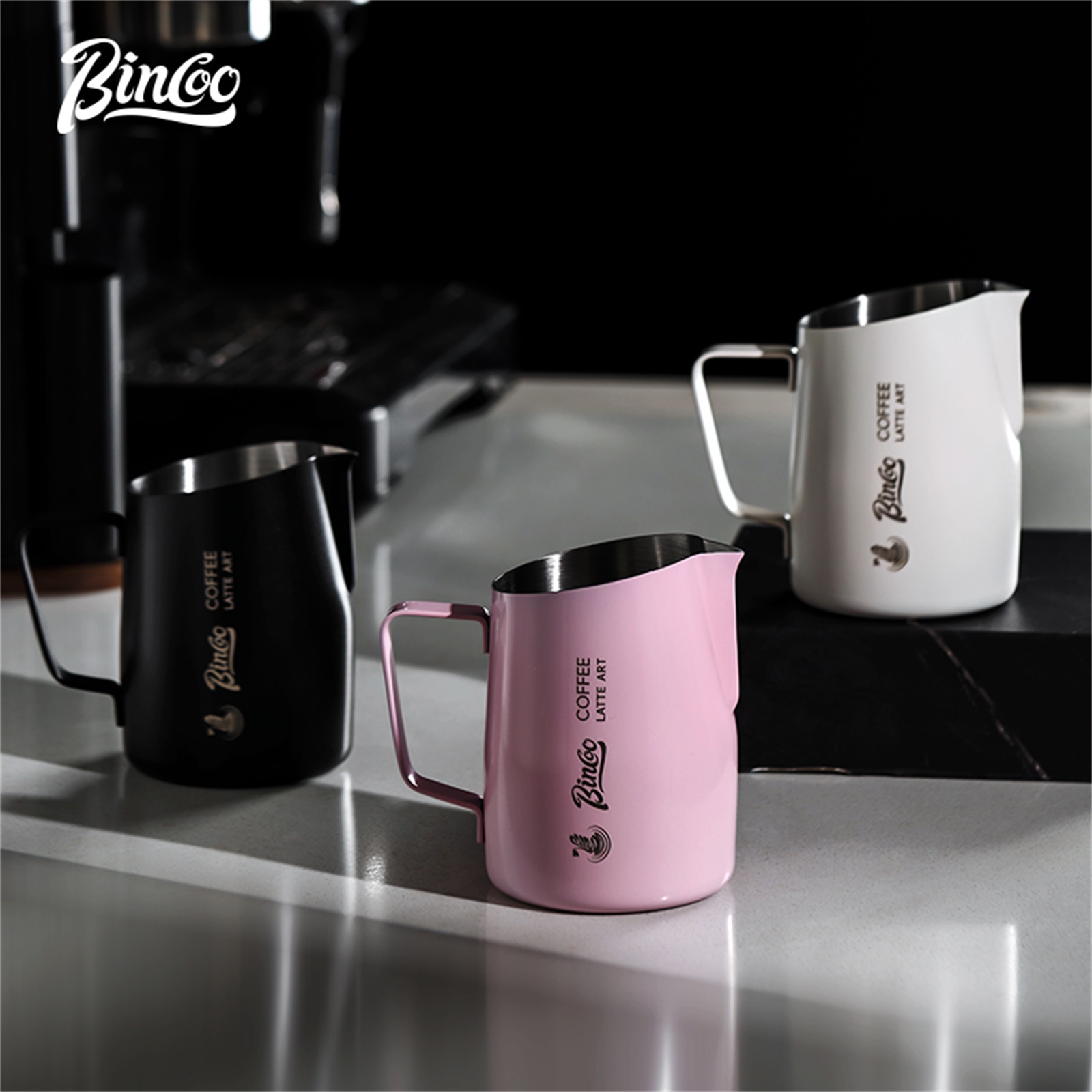 Bincoo Professional 420ml Milk - مراجعة Pour Spout Pitcher وسعره