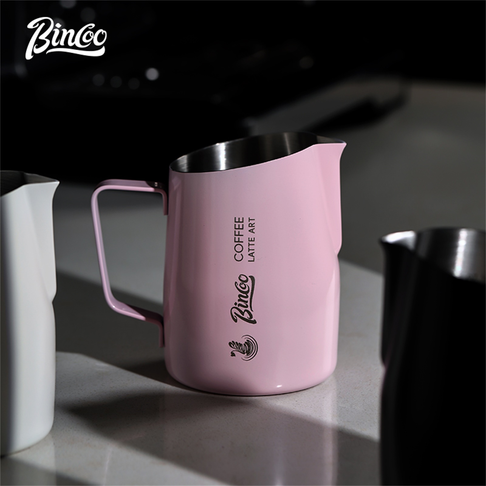 Bincoo Professional 420ml Milk - مراجعة Pour Spout Pitcher وسعره