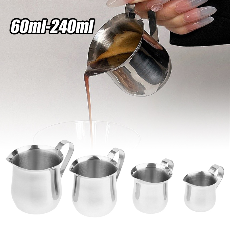 New！Coffee Milk Frothing Pitch - مراجعة Pour Spout Pitcher وسعره