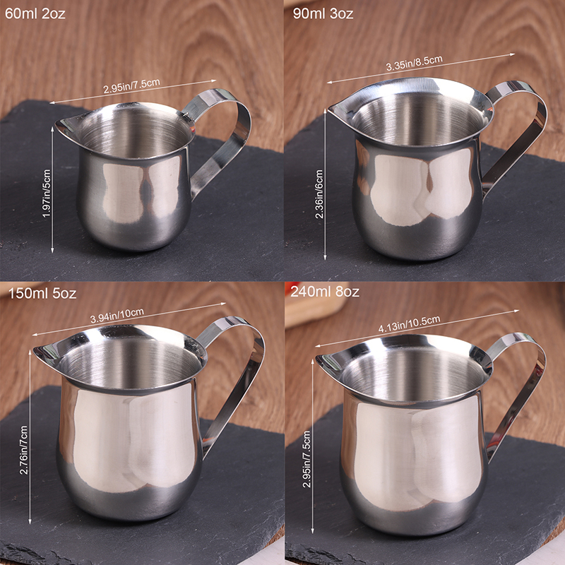 New！Coffee Milk Frothing Pitch - مراجعة Pour Spout Pitcher وسعره