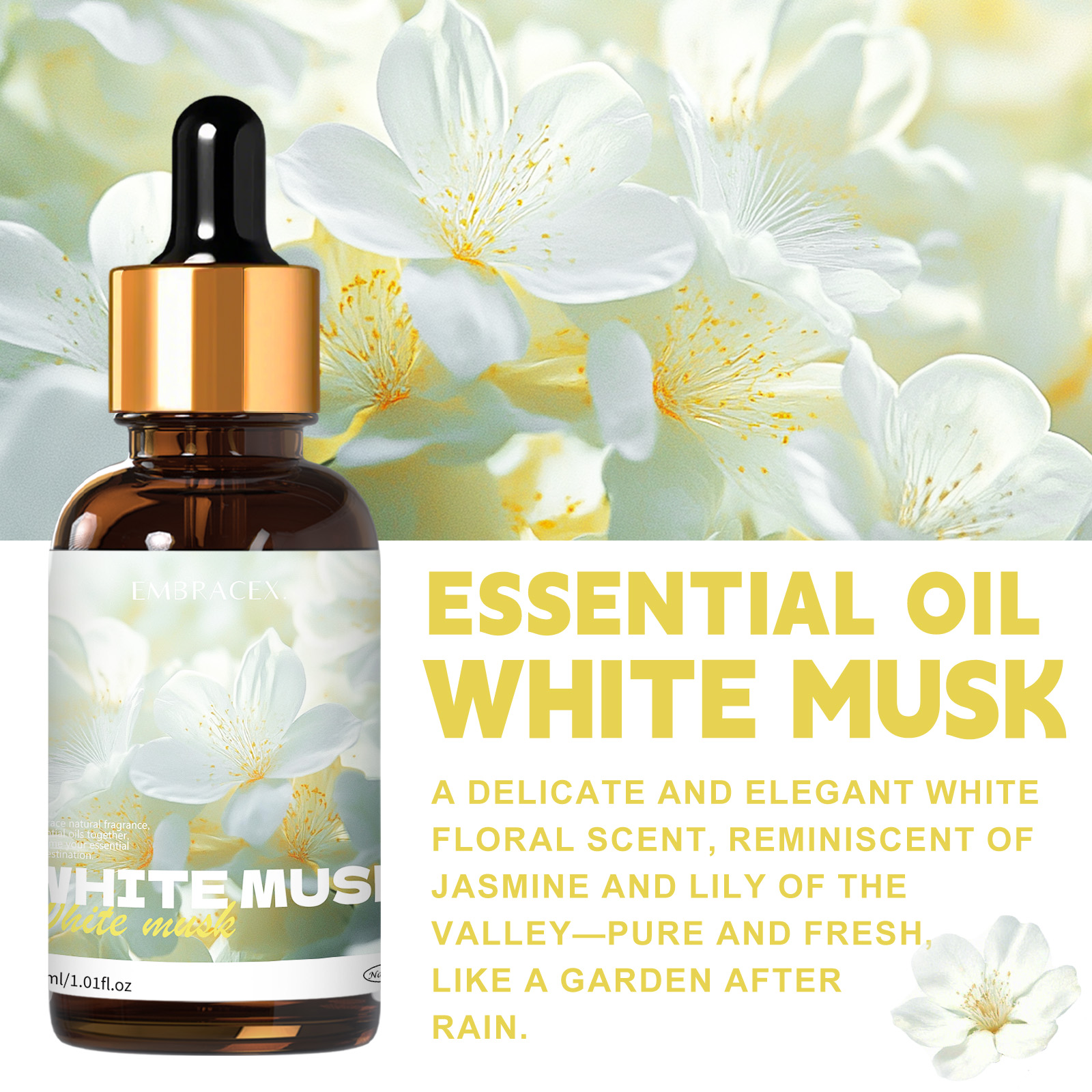 30ml White Musk Essential Oil  - مراجعة Candle Making Supplies Fragrance Oils وسعره
