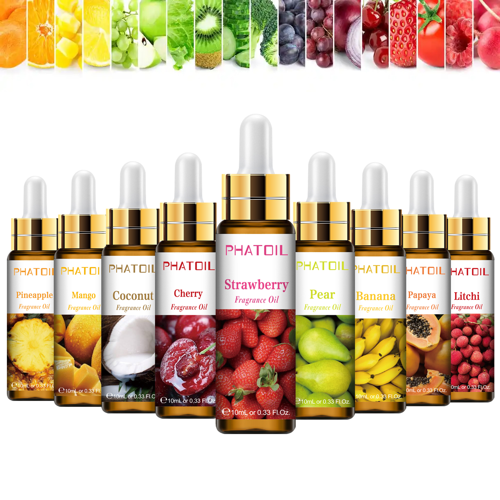 PHATOIL 10ml Sweet Fruit Fragr - مراجعة Candle Making Supplies Fragrance Oils وسعره