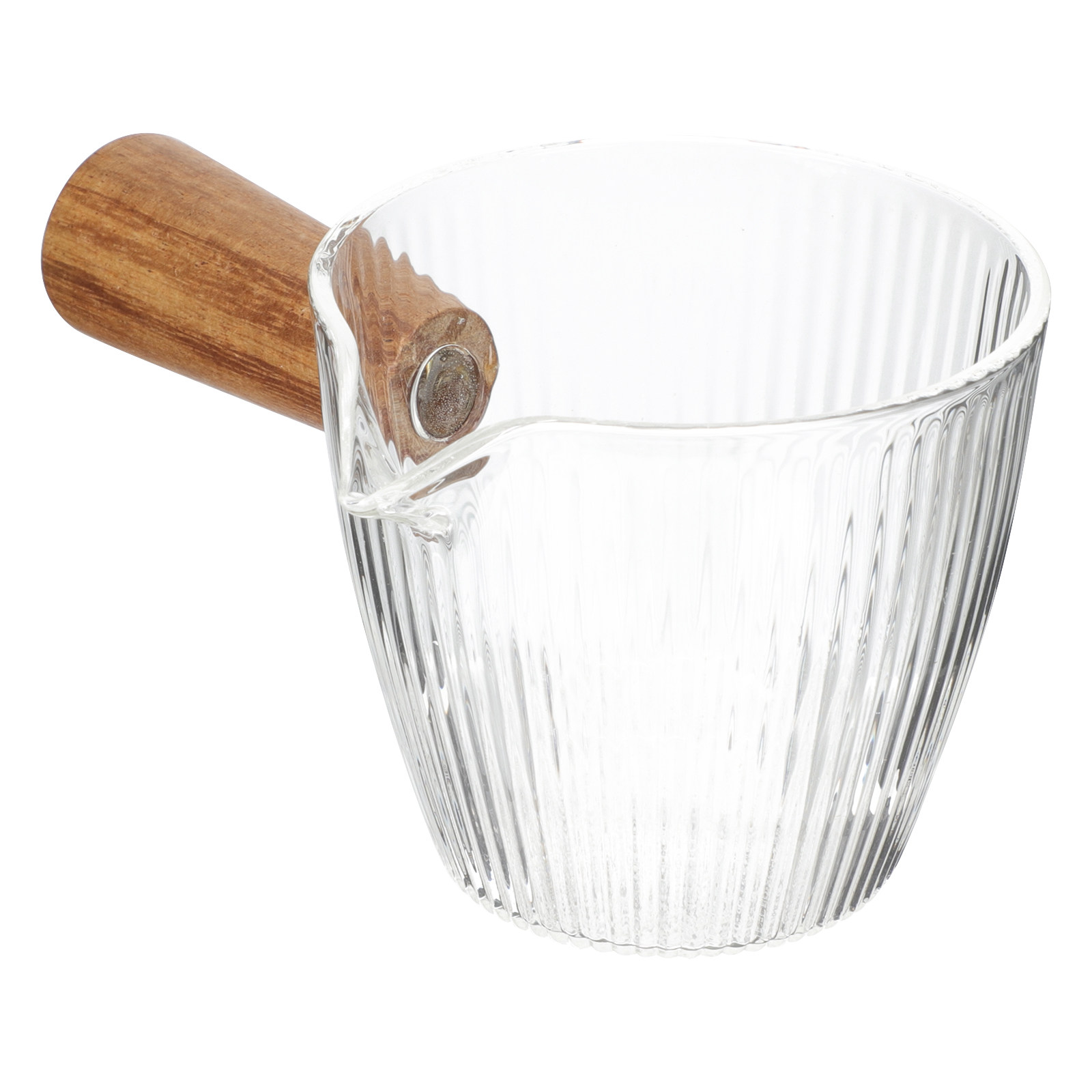 Premium Hammered Glass and Woo - مراجعة Pour Spout Pitcher وسعره